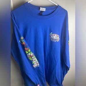 Ron Jon Long Sleeve Tee with Tropical Print- Cocoa Beach